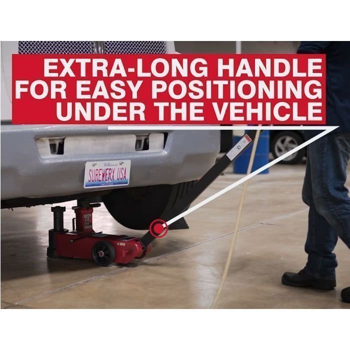 AFF 30-15-Ton 2-Stage Air Hydraulic Axle Jack - Image 3